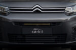 Badge et logo Citroën sur la partie arrière du véhicule